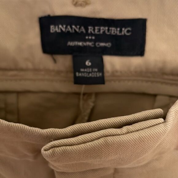 New Banana Republic Factory Authentic Chino Shorts - Picture 2 of 5